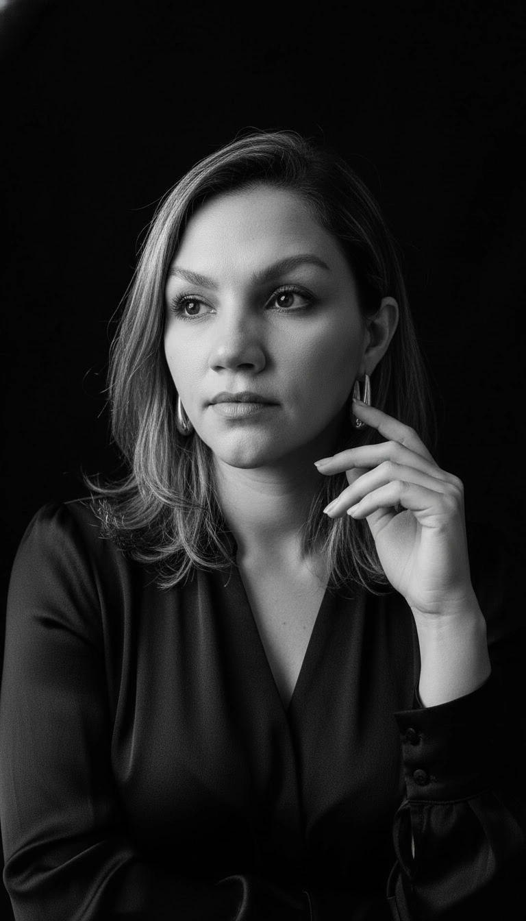 Retrato de Adriane Furlan, Gerente Administrativo da Invest Master